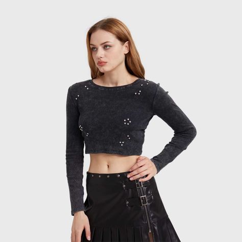 Polera Mujer Joyas Negro-1