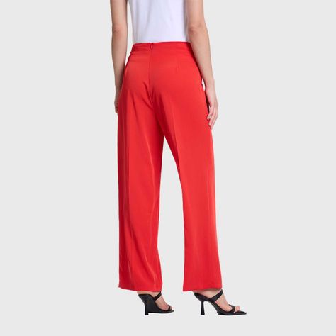 Pantalón Mujer Palazzo Aplicación Cruce Rojo Fashions Park-2