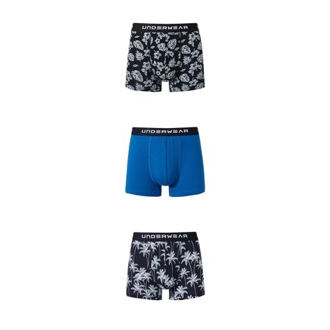 Boxer Hombre Tripack Rapport Azul I Fsp Fashion's Park-0