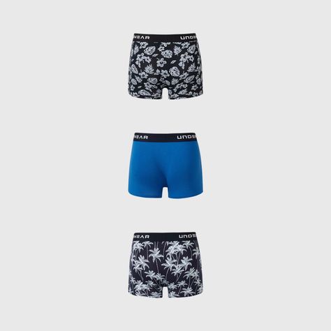 Boxer Hombre Tripack Rapport Azul I Fsp Fashion's Park-1