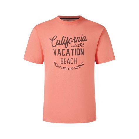Polera Niño Print Coral Oscuro Fashion's Park-0