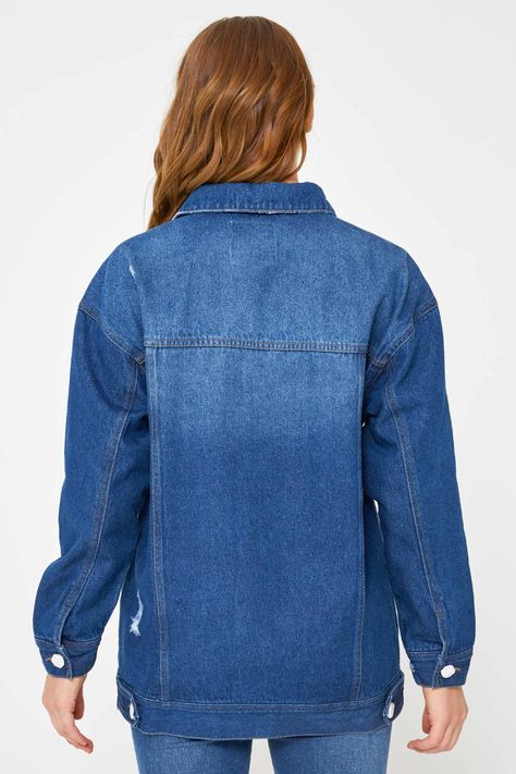 Chaqueta Oversize Rotura Juvenil-2
