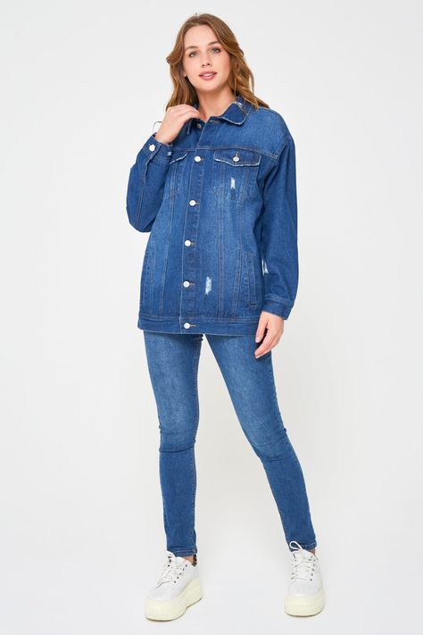 Chaqueta Oversize Rotura Juvenil-3