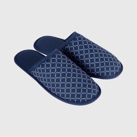 Pantufla Hombre Rapport Azul Fsp Fashion's Park-1