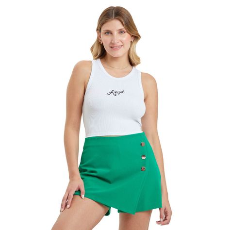 Polera Bordado Blanco Mujer-0