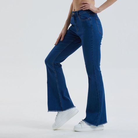 Jeans Mujer Flare Monse Flare Azul Fashion´s Park-2