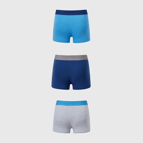 Boxer Hombre Underwear Azul V Fashions Park-1