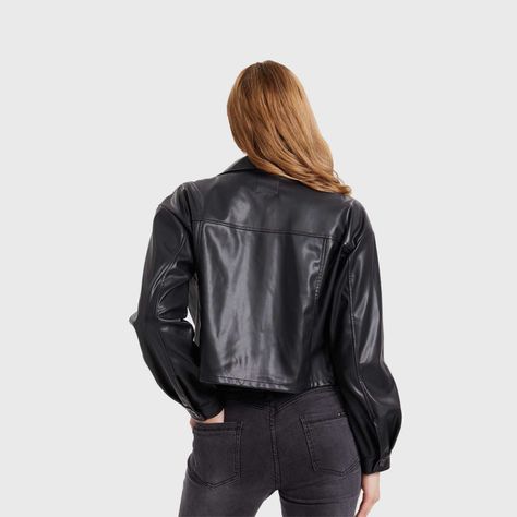 Chaqueta Mujer Sobrecamisa Negro-2