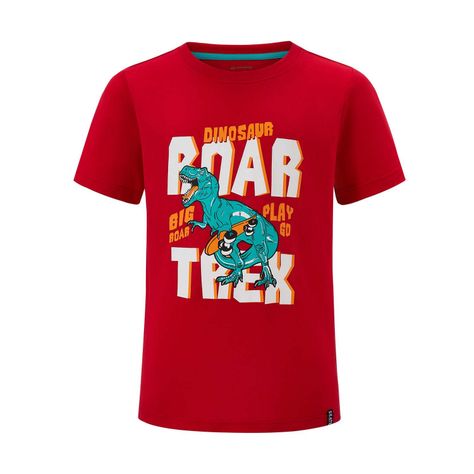 Polera Niño Print Rojo I Fashion's Park-0