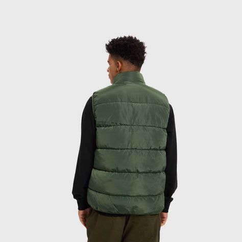 Parka Hombre Full Zipper Con Bolsillo Verde Fashion's Park-2