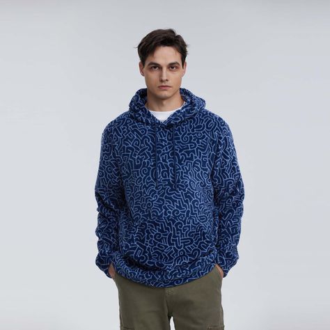 Polar Hombre Full Print Azul Fashion´s Park-0