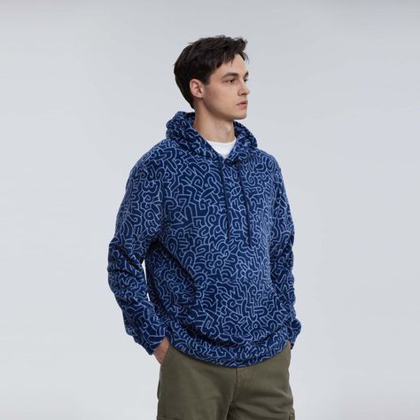 Polar Hombre Full Print Azul Fashion´s Park-1
