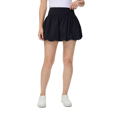 Falda Mujer Globo Negro Fashion's Park-0