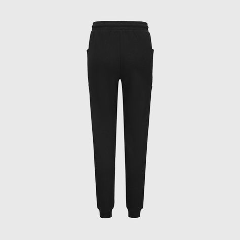 Pantalón Buzo Niña Bipack Básico Negro-1