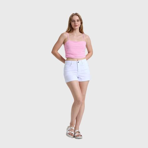 Polera Mujer Malla Rosado Fashions Park-3