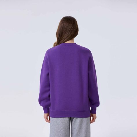 Polerón Mujer Tachas Morado-2