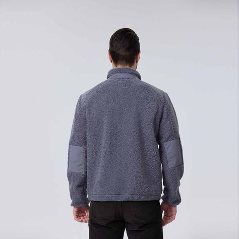 Polar Hombre Full Zipper Antelina Gris-2
