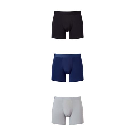 Boxer Hombre Tripack Negro Fashions Park-0