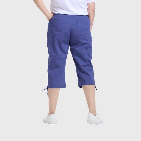 Pantalón Mujer Con Cortes Y Apertura Azul Fashion's Park-2