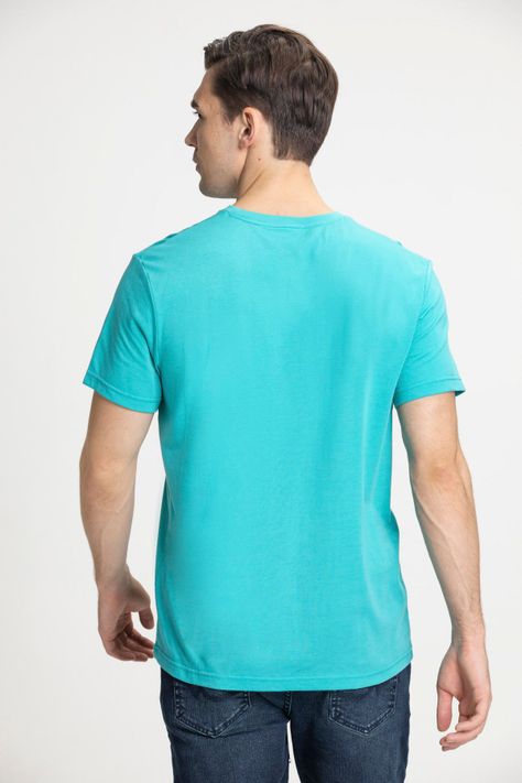 Polera Urban Básica Color Hombre Juvenil-2