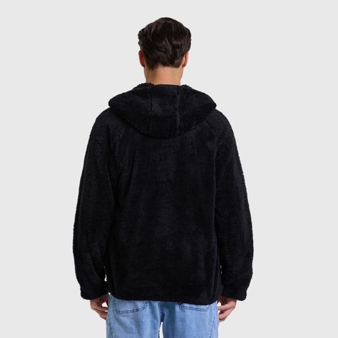 Polar Hombre Peludo Full Zipper Negro-2