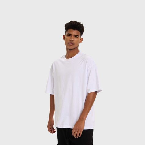 Polera Hombre Oversize Blanco III Fashion's Park-1
