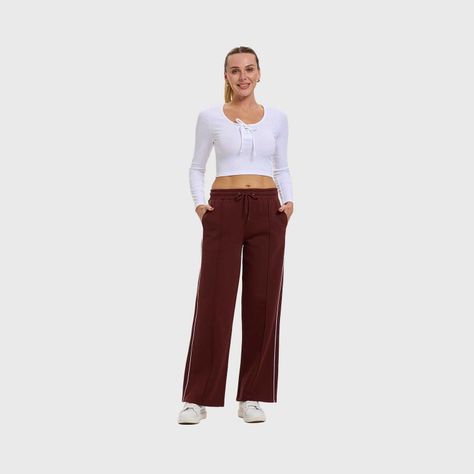 Pantalón Mujer Wide Leg Cafe Fashion's Park-3