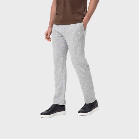 Pantalón Buzo Hombre Calce Recto Gris Fashion's Park-1