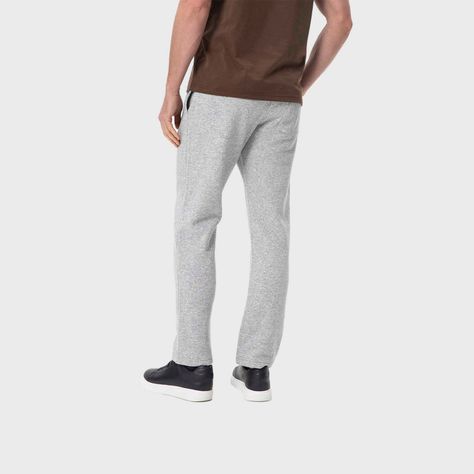 Pantalón Buzo Hombre Calce Recto Gris Fashion's Park-2