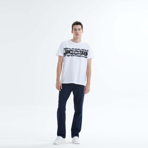Jeans Straight 605 Azul Hombre-3