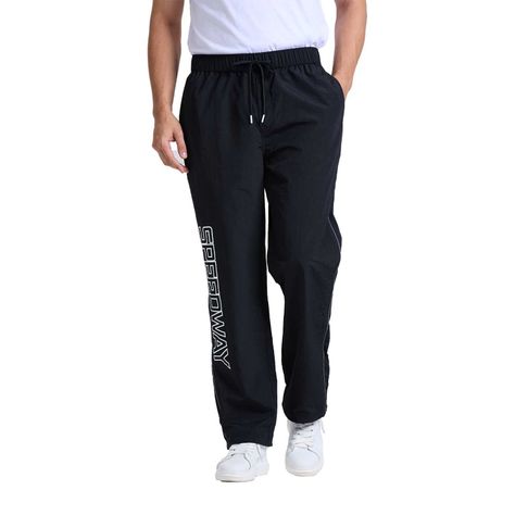 Pantalón Hombre Racing Sport Negro Fashions Park-0