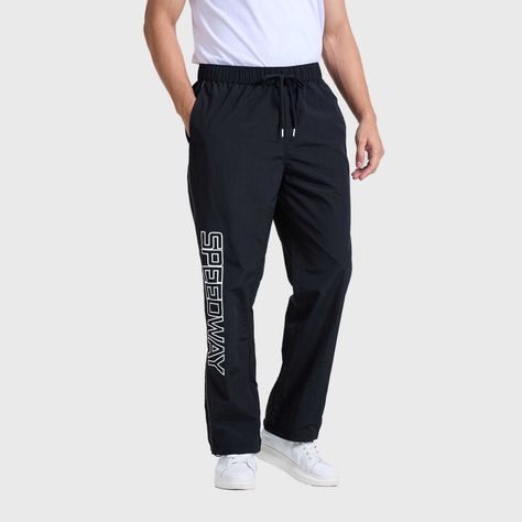 Pantalón Hombre Racing Sport Negro Fashions Park-1