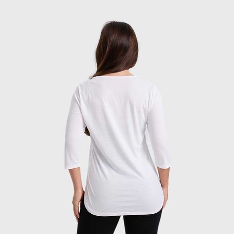 Polera Mujer Larga Aplicación Crudo Fashion´s Park-2