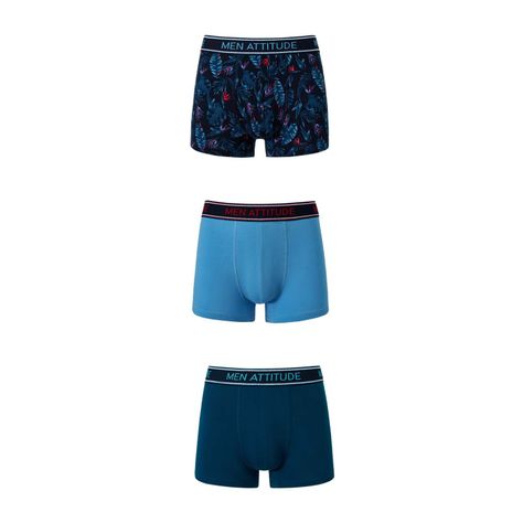 Boxer Hombre Underwear Azul Iii Fashions Park-0
