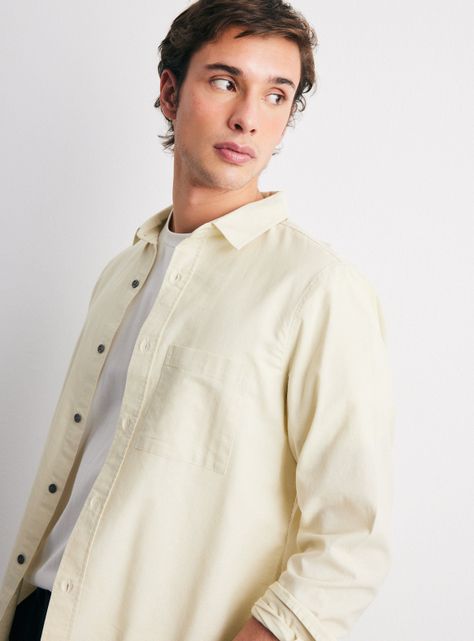 Camisa de Vestir Bolsillo-2