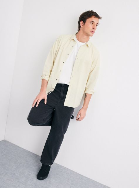 Camisa de Vestir Bolsillo-4