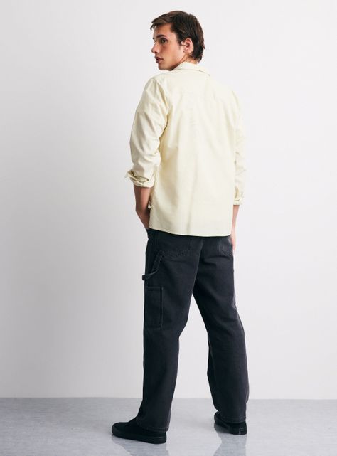 Camisa de Vestir Bolsillo-5