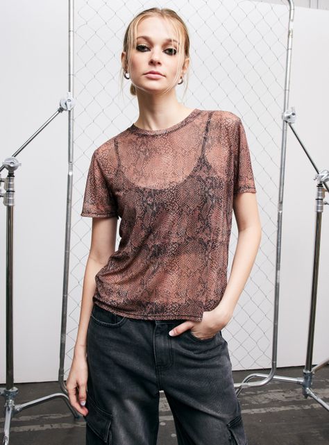 Polera Estampada con Peto-0