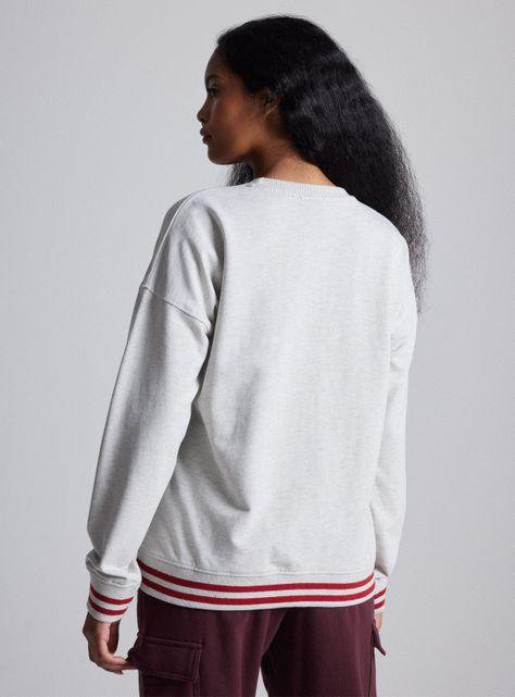 Polerón Manga Larga Hoodie Name And Logo Harvard-1