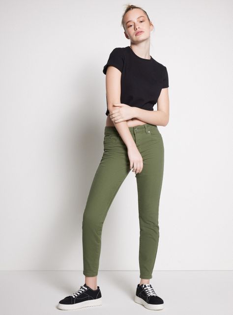 Jeans Color con 5 Bolsillos-4