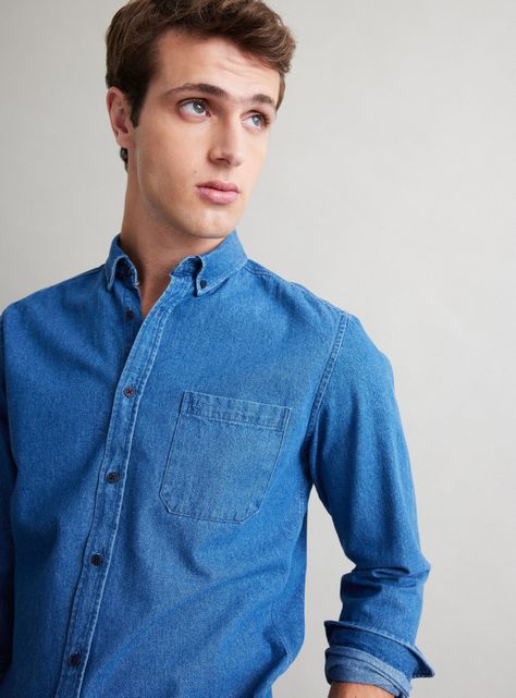Camisa Manga Larga Denim-2