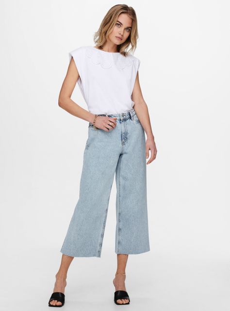 Jeans Wide Leg Cierre-3