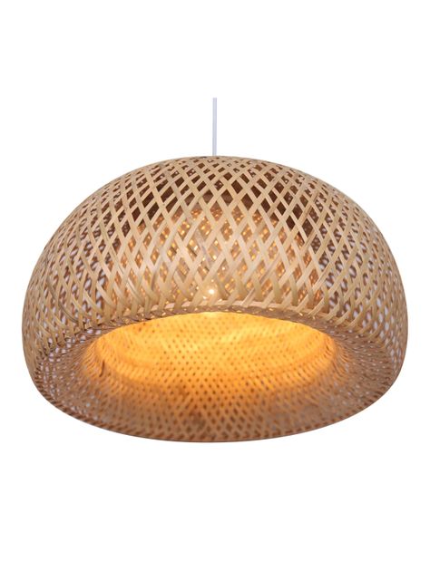 Lámpara Colgante Ratán D45 E27-1