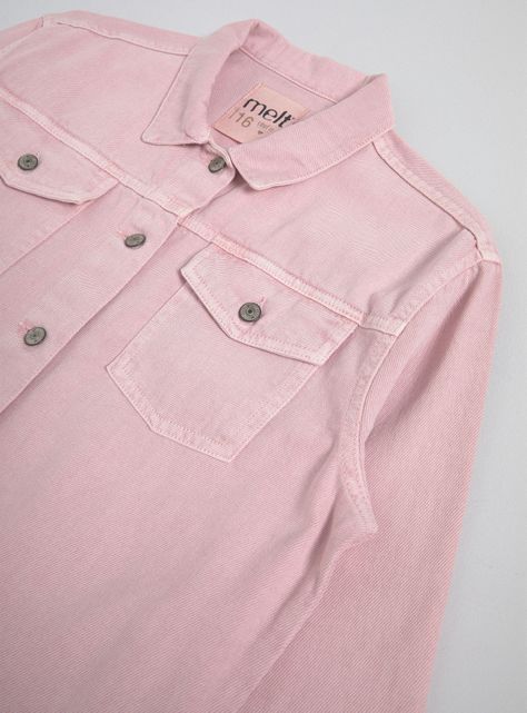 Chaqueta Twill Abotonada-4
