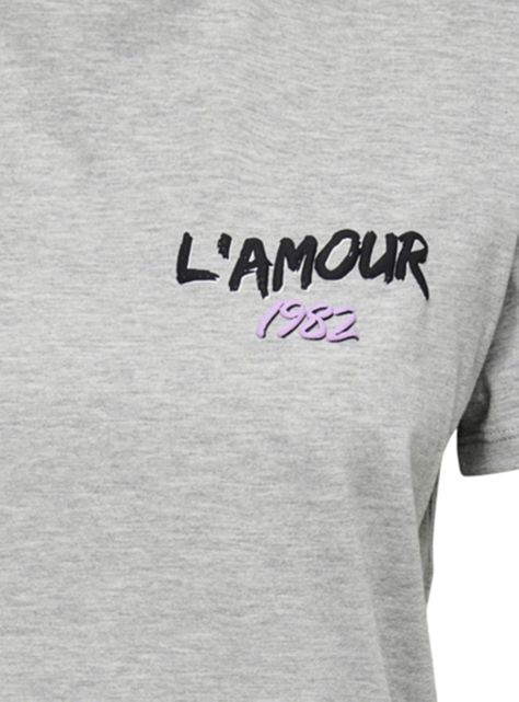 Polera Estampada L`Amour Gris-2