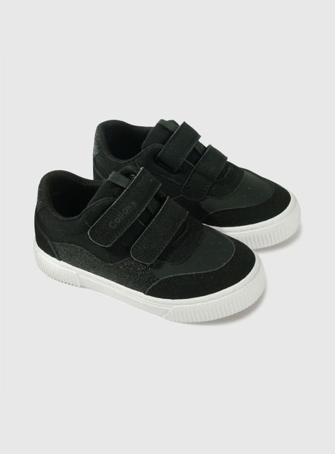 Zapatilla Urbana Dos Velcro y Glitter 47200 Niña-1