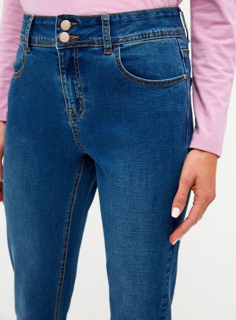 Jeans Básico Skinny 2 Botones-2