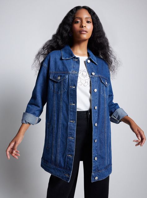 Chaqueta Oversized Denim-0