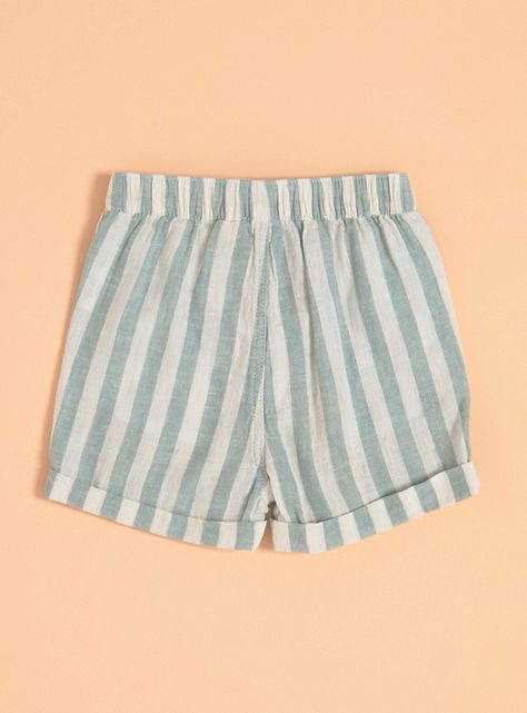 Short Estampado con Doblez en la Basta-1