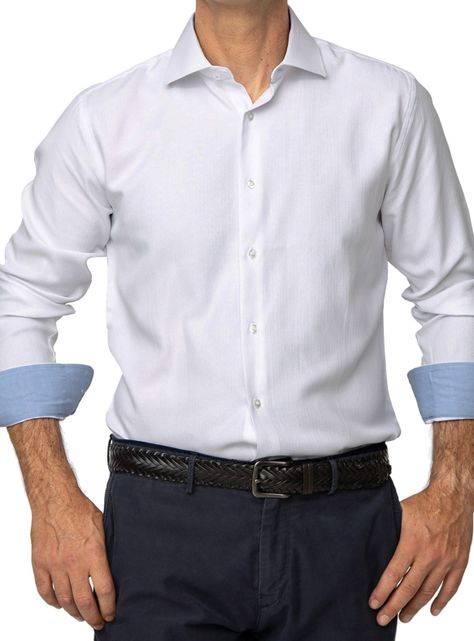 Camisa Texturada Cuello Nova-0
